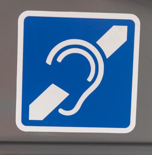 Hearing aid loop sign