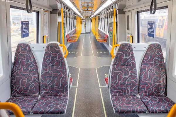 NGR seating with Allocated spaces