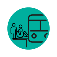 Assisted boarding icon